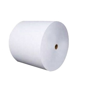 PE Coated Raw Material Food Packing White Cup Fan Color Paper Pe Coated Paper Cup Roll Raw  Material for Paper Cups