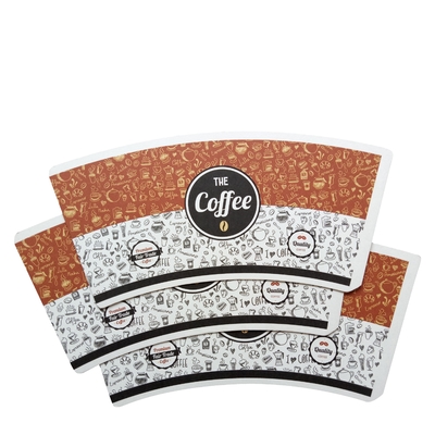 China Nanning Manufacturer PE Coated Paper Cup Raw Material Colored Cardboard Sheets Paper Cup Fan With Cheap Price