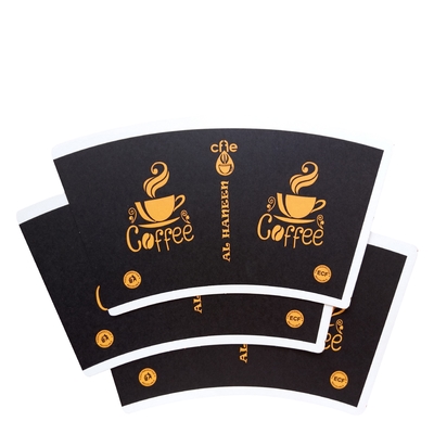 China Nanning Manufacturer PE Coated Paper Cup Raw Material Colored Cardboard Sheets Paper Cup Fan With Cheap Price