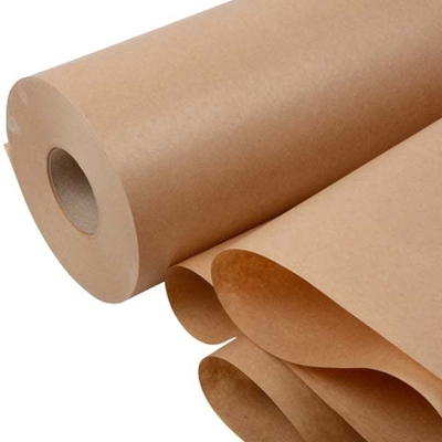 Wholesale ECO Friendly Paper in Roll PE Coated  Kraft Cardboard for Kraft Paper Bag