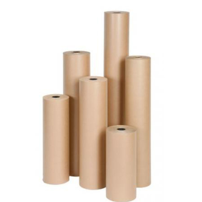 Factory Wholesale Kraft Paper Brown Wrapping Paper Roll