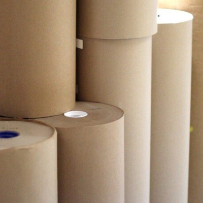 Virgin Pulp Bamboo Kraft Paper  40-300 Gsm  PE Free Customized Kraft Paper Roll for Wrapping Packaging