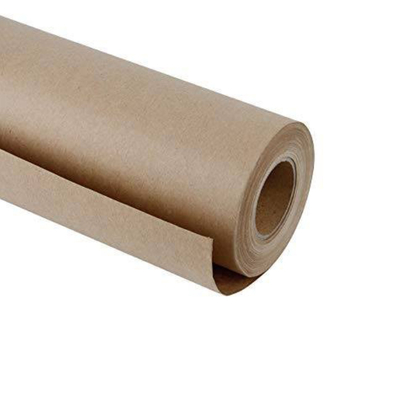 Virgin Pulp Bamboo Kraft Paper  40-300 Gsm  PE Free Customized Kraft Paper Roll for Wrapping Packaging