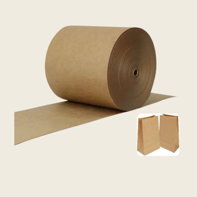 Best Selling Cup Fan Paper Jumbo Roll Recycled Raw Material Brown Kraft Paper Rolls for Paper Cups