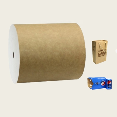One Side White and One Side Brown Coated Kraft Paper in Roll or in Sheet 190/200/215/230/280/300/335gsm