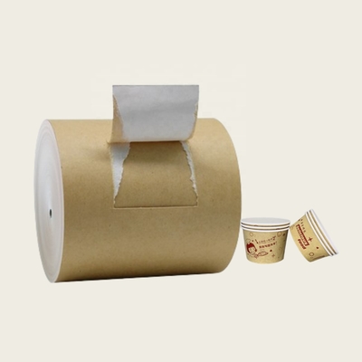One Side White and One Side Brown Coated Kraft Paper in Roll or in Sheet 190/200/215/230/280/300/335gsm