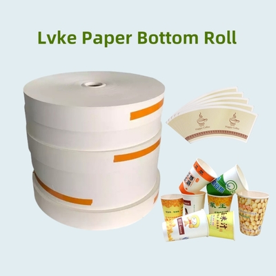 Double PE Paper Cup Bottom Roll Disposable for Cold Drinking Free Design