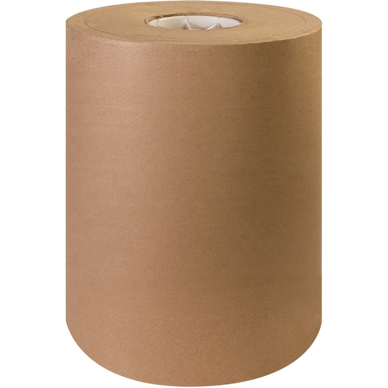 Wholesale ECO Friendly Paper in Roll PE Coated  Kraft Cardboard for Kraft Paper Bag