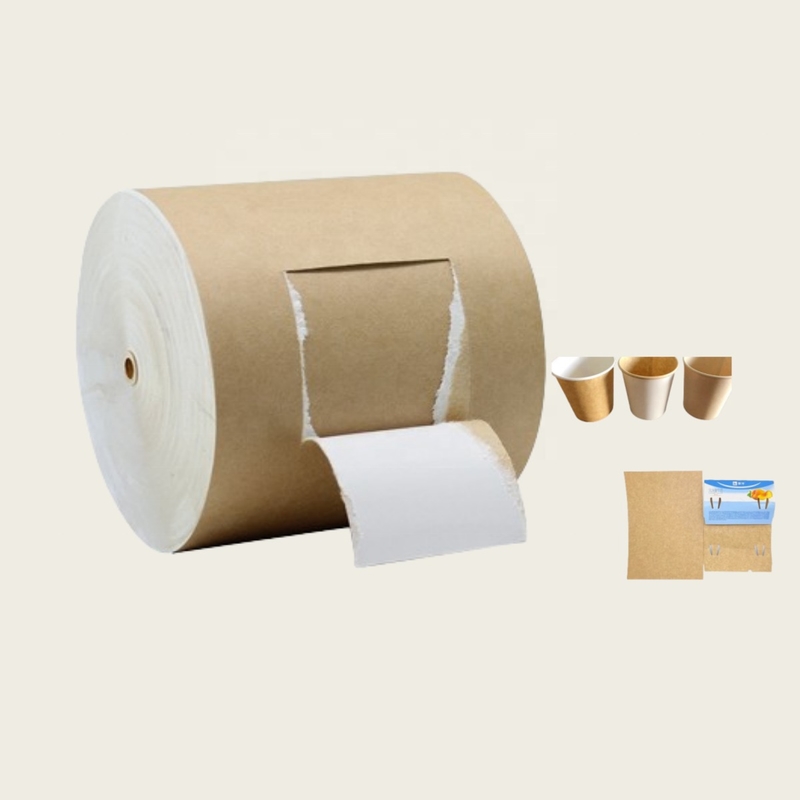 High Quality Kraft Test Liner Kraft Paper With White Color 110-300gsm  Kraft Liner Board Paper Large Quantity Discount