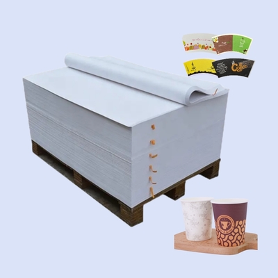 High Bulk Virgin Pulp Style and PE Coating Material PE Coated Paper in Sheets
